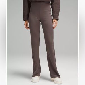 Lululemon Brushed Softstreme Ribbed Zip Flared Pant 32.5"
